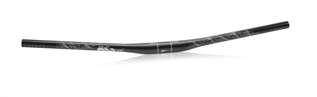 XLC All MTB Topflat-Bar HB-M18 760mm, Ø 31,8mm 10mm nero/lucido, 12°