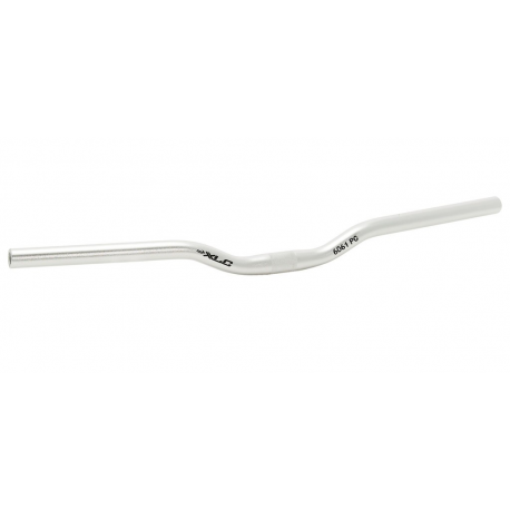 XLC Riser-Bar HB-M04, altezza 30 mm, argento satinato, Ø 25,4mm, 630mm 