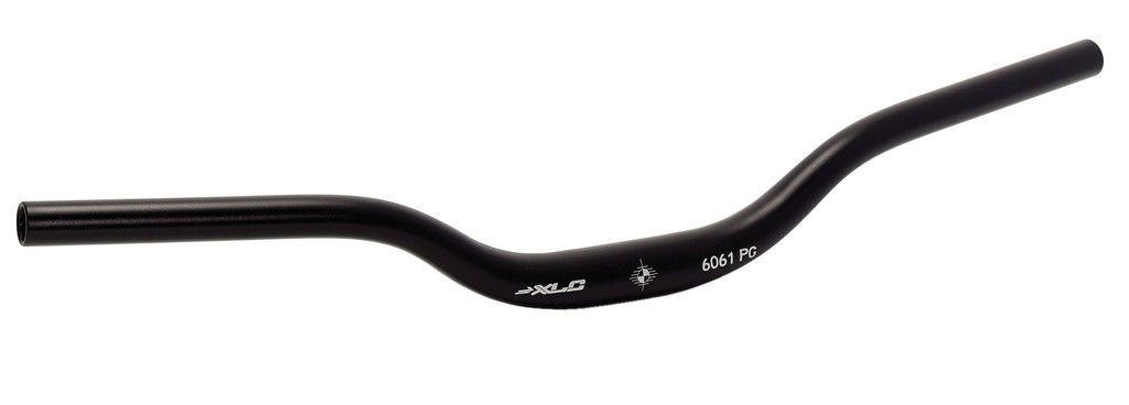 XLC Riser-Bar HB-M04, altezza 50 mm, nero satinato, Ø 31,8mm, 640mm 