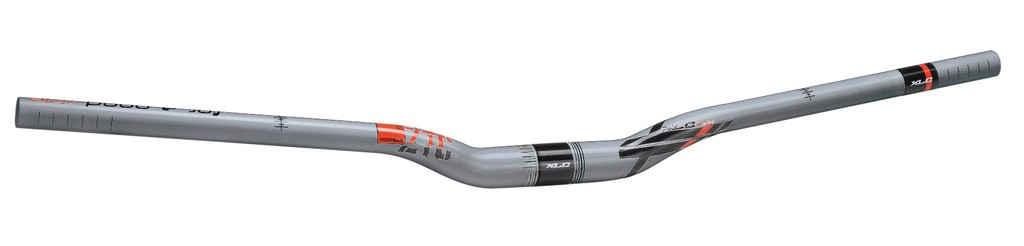 XLC Pro Ride Riser-Bar HB-M16 Ø 31,8mm, 780mm, 25mm, color titanio, 9°