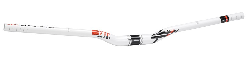 XLC Manubrio Pro Ride Riser Bar HB-M16. Ø 31,8 mm, 780 mm, bianco