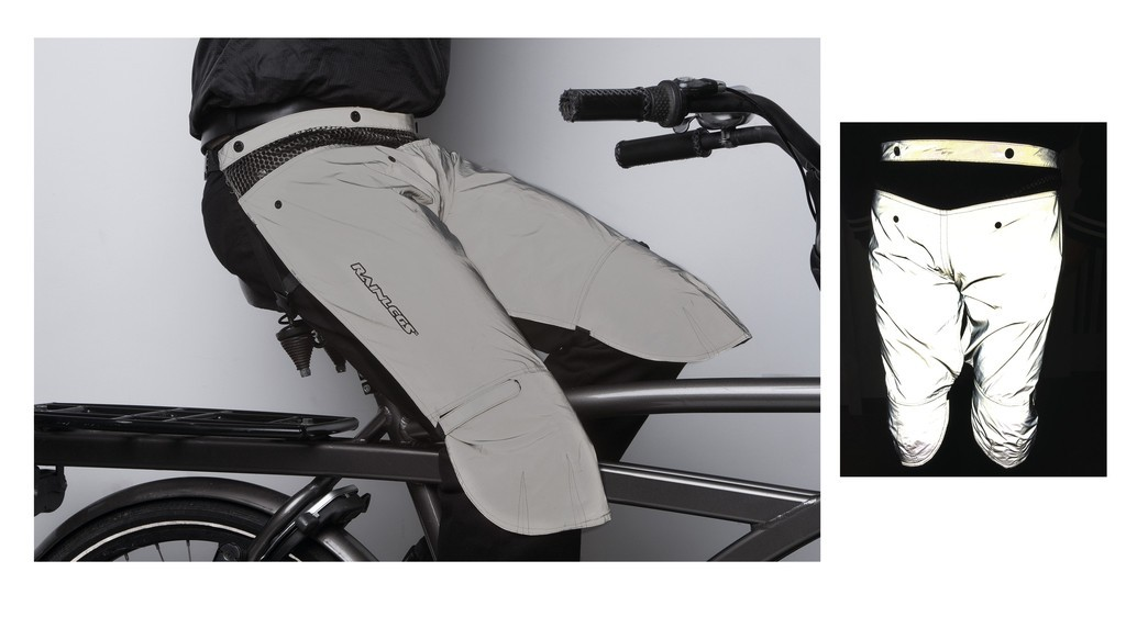 Protezione antipioggia Rainlegs riflett. T. L