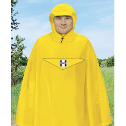 Poncho antipioggia Hock Rain Light giallo segnale T.L