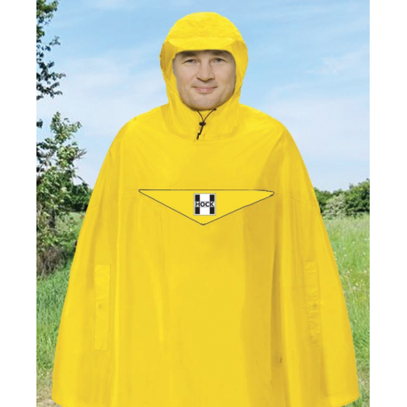 Poncho antipioggia Hock Rain Light giallo segnale T.L