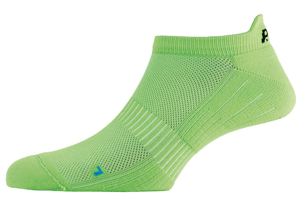 Calze P.A.C. Active Footie Short uomo neon verde Tg.40-43