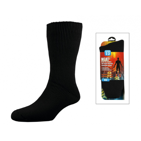 Calze Heat² uomo nero T. 40-45