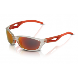 XLC occhiali da sole Saint-Denise SG-C14 montatura grigia, lenti rosse a specchio