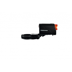 Faro posteriore a batteria LED Trelock Reego LS 720 ION USB, nero con supporto