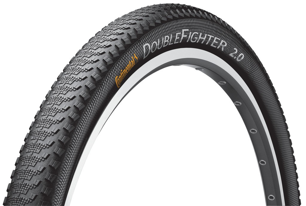 Pneumatico Conti Double Fighter III 26x1.90" 50-559 nero/nero