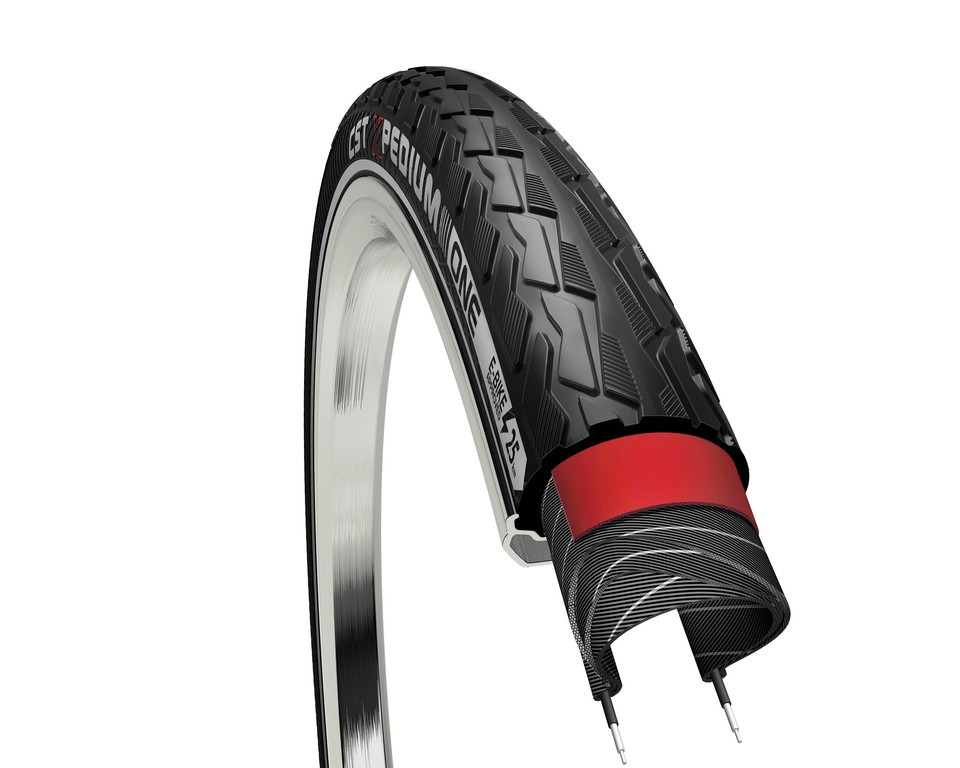 Copertone CST Xpedium One 28x1 5/8 x 1 3/8" 37-622 nero Reflex