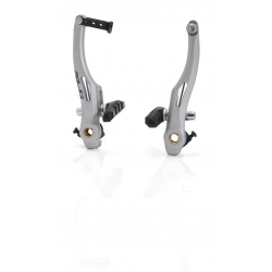 XLC V-Brake BR-V03 Set in Alu silver, ruota anteriore o posteriore