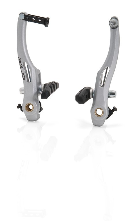 XLC V-Brake BR-V03 Set in Alu silver, ruota anteriore o posteriore