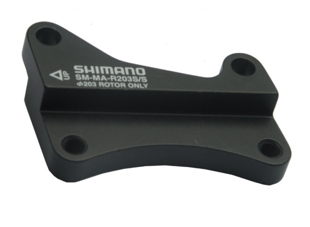 Adattatore Shimano norma internozionale, RP per disco di 203mm