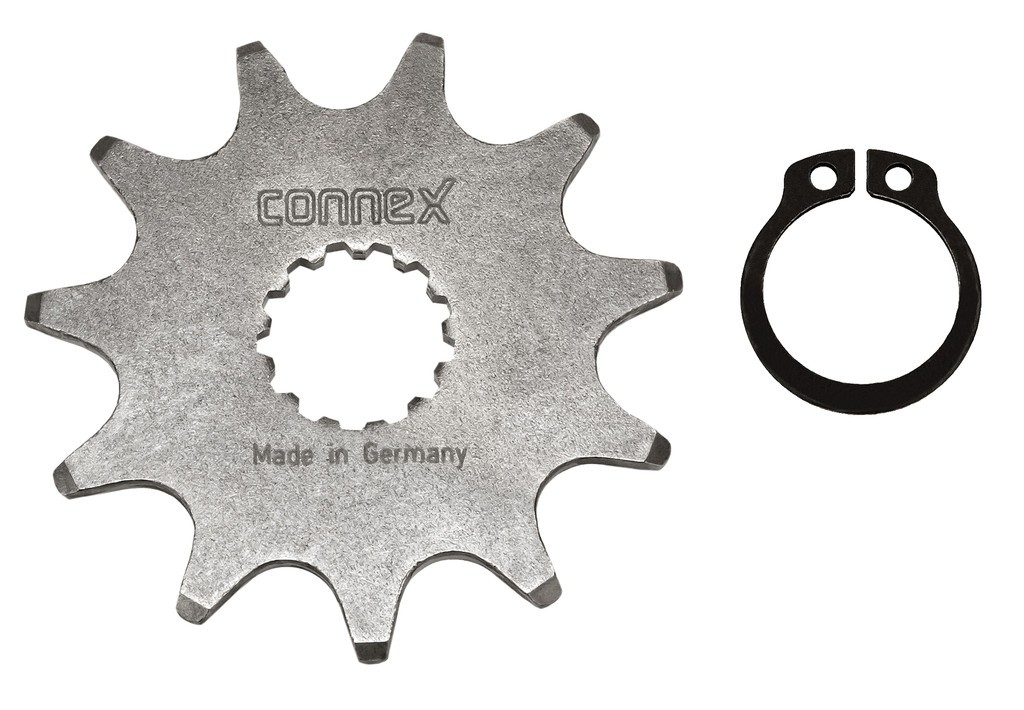 Corona 1/2" x 3/32" 11 denti per motore E-bike Panasonic, rinforzata