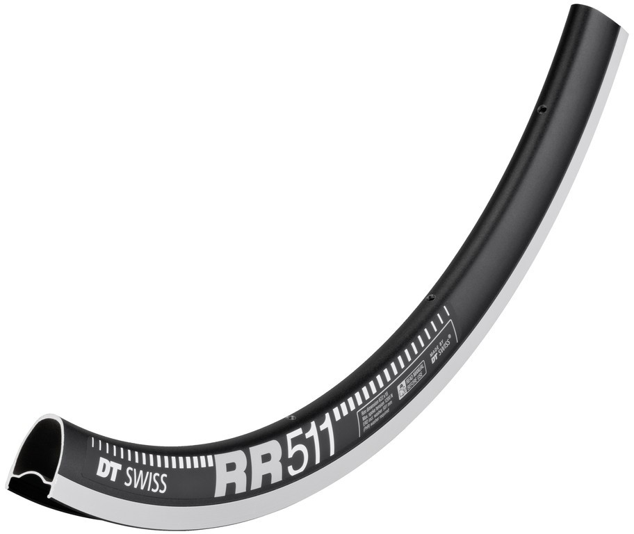 Cerchio DT Swiss RR 511 28" nero 622-18 VL 6,5mm 20 fori