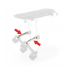 Supporto telaio per Thule Rack al paio, lungo