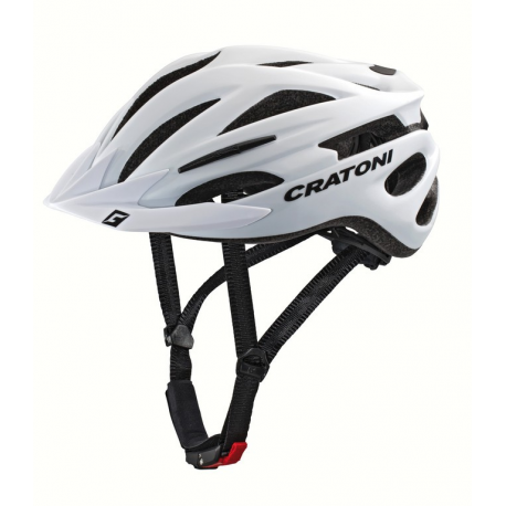 Casco Cratoni Pacer (MTB) T. S/M (54-58cm) bianco opaco