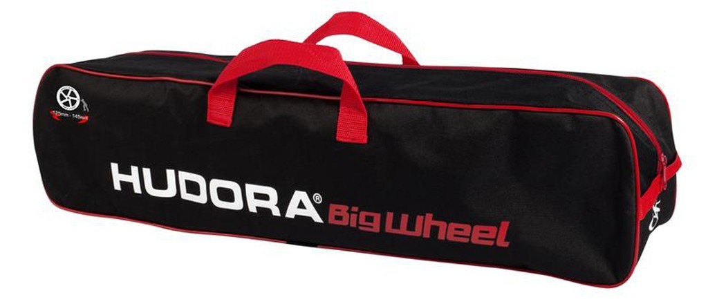 Borsa monopoattino Hudora Big Wheel 1110x140x420 Lu/La/H mm, nero/rosso/bianco