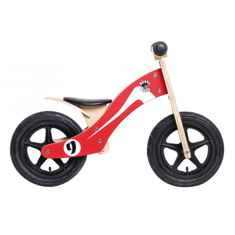 bicicletta senza pedali legno