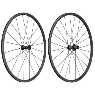 RA DT Swiss PR 1400  Dicut Oxic 28" Alu, nero, 100/5mm, sgancio rapido