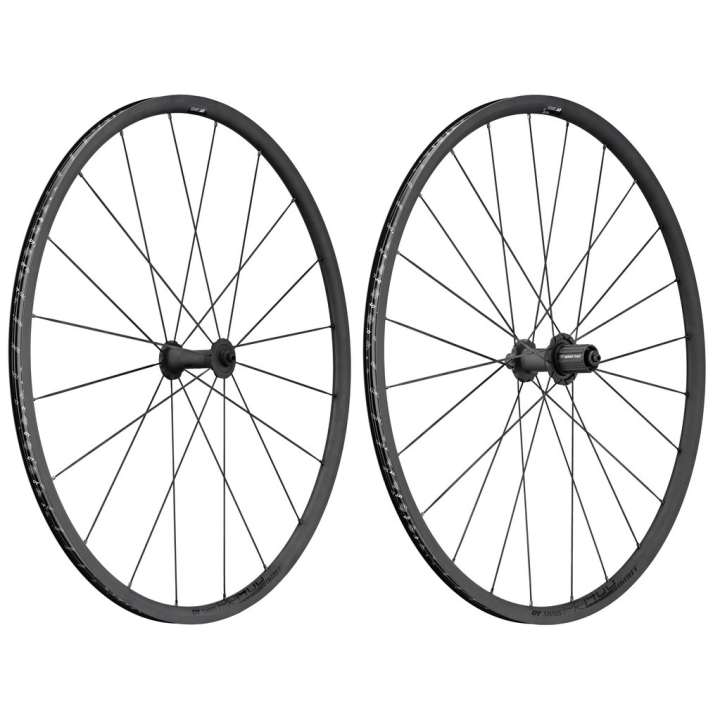 RA DT Swiss PR 1400  Dicut Oxic 28" Alu, nero, 100/5mm, sgancio rapido