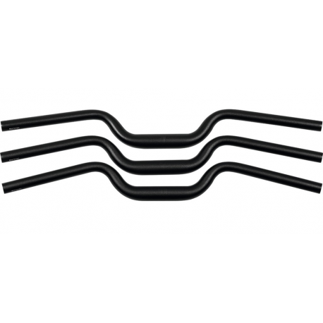 Manubrio Ergotec M-Bar M Alu Ø 31,8mm, 700mm, nero/opaco 16°