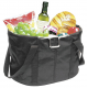 Borsa manubrio Shopper nera, 38x29x25cm, per adattatore Klickfix