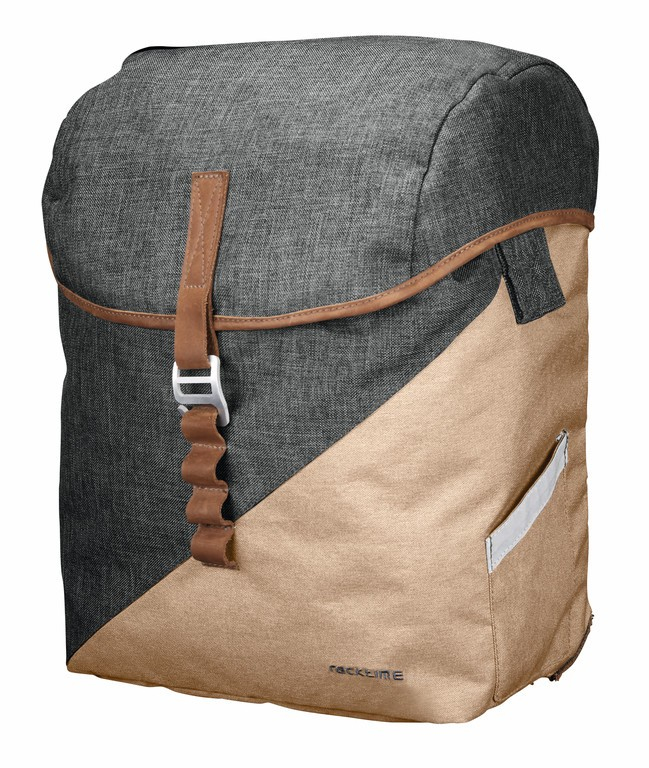 Borsa laterale Racktime Mia sabbia/grigio