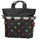 Borsa città Reisenthel Bikebasket ovale dots 34x31x17,5cm, KLICKfix