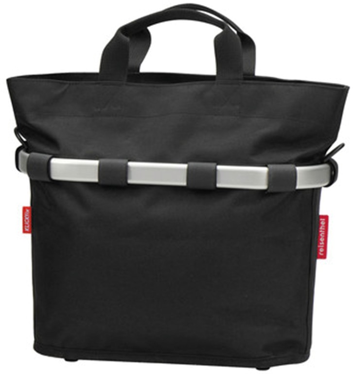 Borsa città Reisenthel Bikebasket ovale nero 34x31x17,5cm, KLICKfix