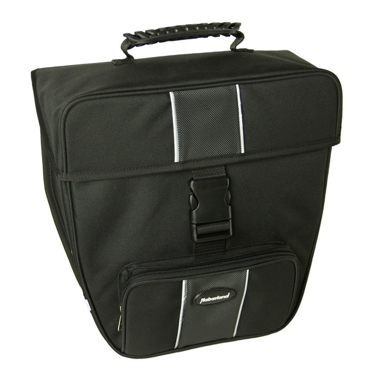 Borsa singola Haberland nero, 31x32x16cm, 16 litri, grande