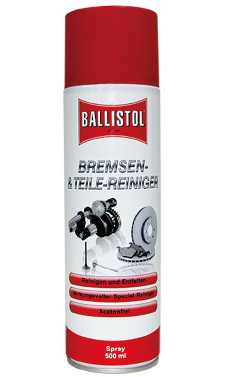 Detergente freni & componenti Ballistol 500ml, bomboletta spray