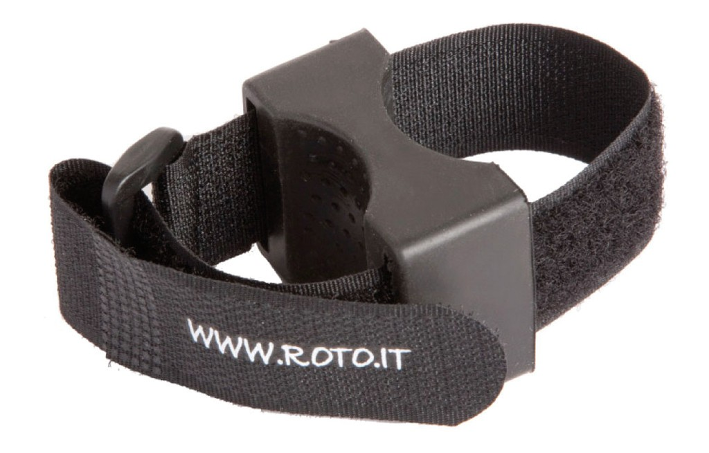 Supporto pompa Universal Roto nero plastica