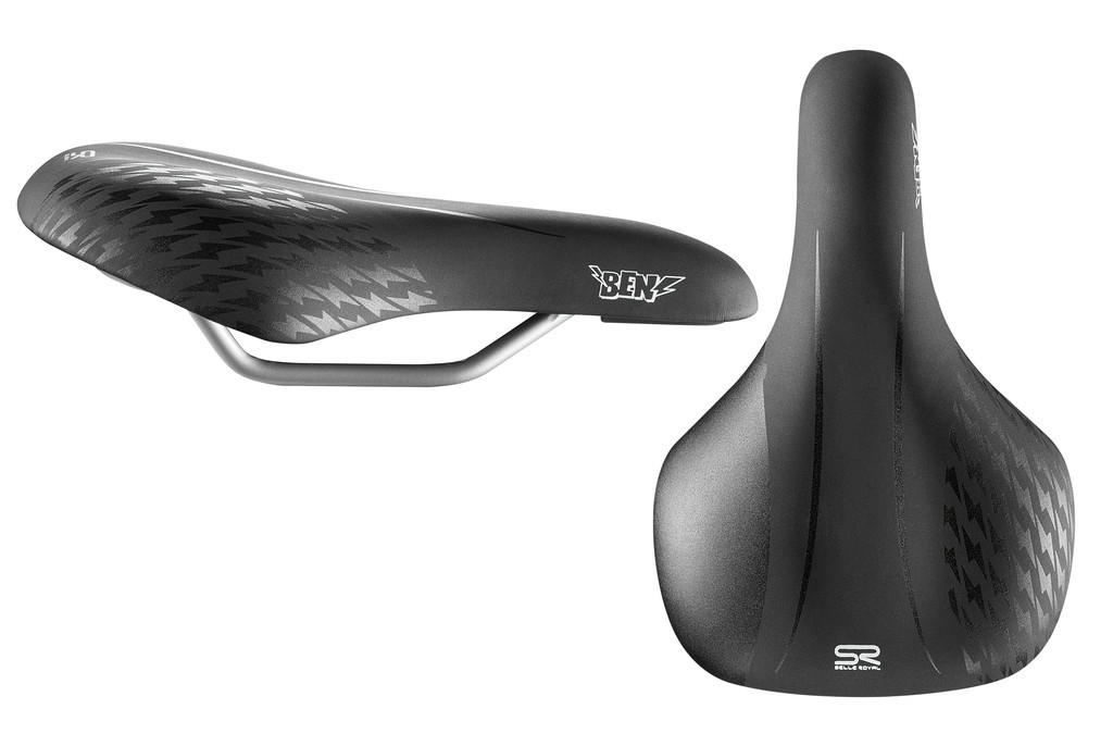 Sella Selle Royal Ben Junior nero, ragazzo, 230x151mm, ca.313g