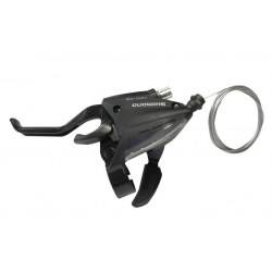 Leva cambio/freno Shimano ST-EF 500 2 dita 3V sinistra, V-Brake, 1800mm, nero