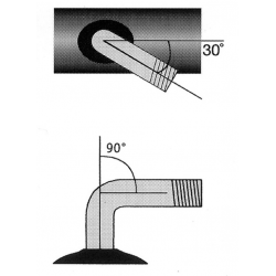 Cam. d'aria Impac 180/200x50/7 x 1 3/4" 200x50/7 x 1 3/4" VS 30/90 °