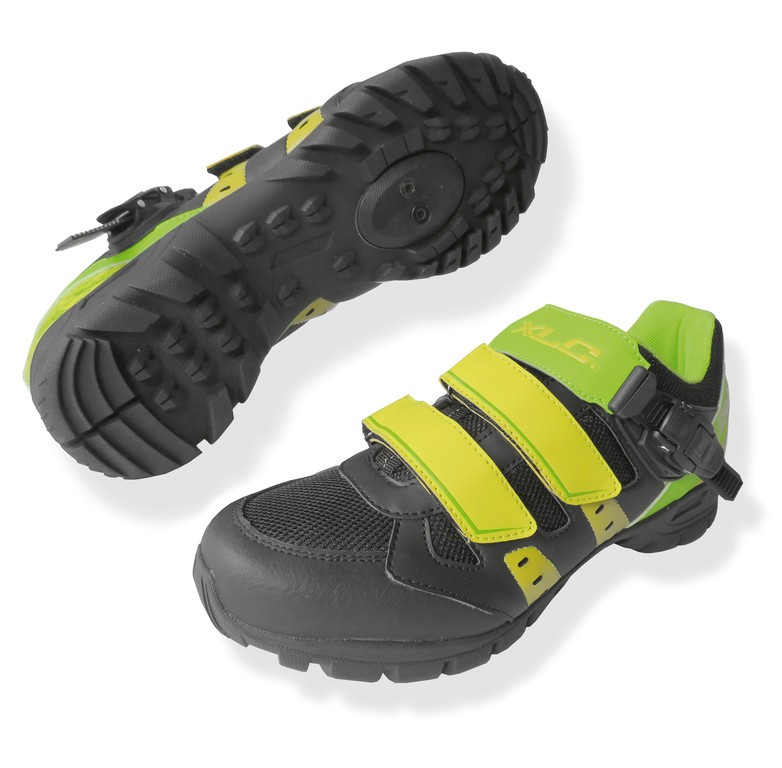 XLC scarpa All MTB CB-M10 verde/nero/giallo T. 38