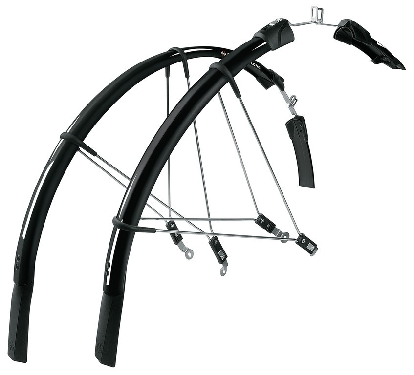Set parafango SKS Raceblade Long nero, 28", largh. max copertone 25mm