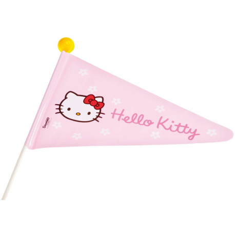 Bandierina Hello Kitty stelo in due parti