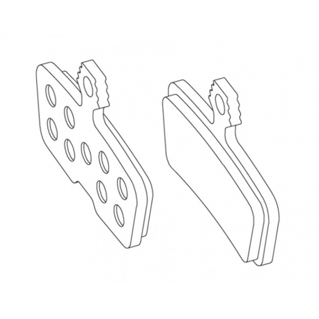 Avid Coppia pastiglie per freni CODE modello 2011