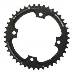 Corona Stronglight BTT per Sram 2x10 esterno 42(28) Alu nero