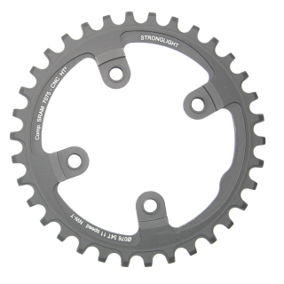 Corona Stronglight MTB Sram 1x11 p XX1  36Z con filettatura nero HT³