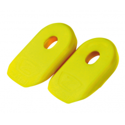 Protezione pedivella Zefal Crank Armor giallo al paio