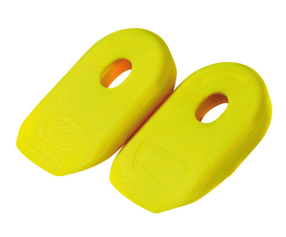 Protezione pedivella Zefal Crank Armor giallo al paio