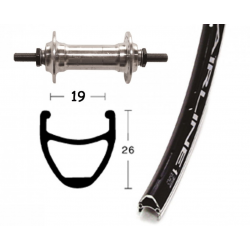 Ruota Anteriore 28x1.75 36F Airline 1 nero/Niro