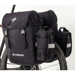 CROSSO Coppia Borse Cicloturismo Posteriori EXPERT 66L