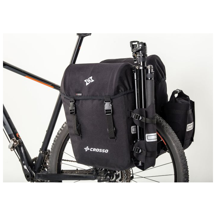 CROSSO New Coppia Borse Cicloturismo Posteriori EXPERT 66L