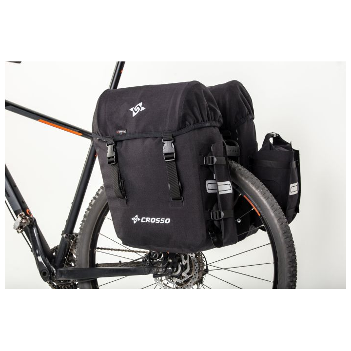 CROSSO New Coppia Borse Cicloturismo Posteriori EXPERT 66L