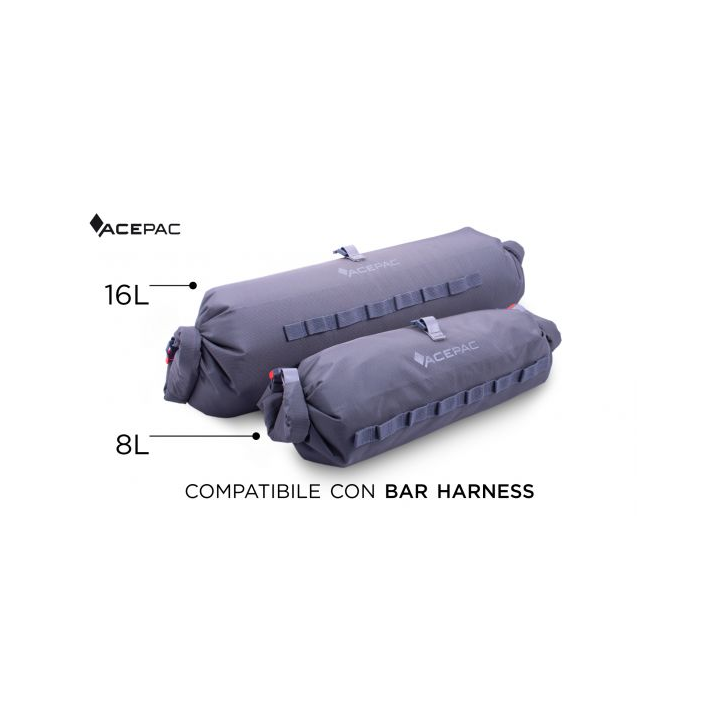 ACEPAC Bar Drybag 16L - grigio