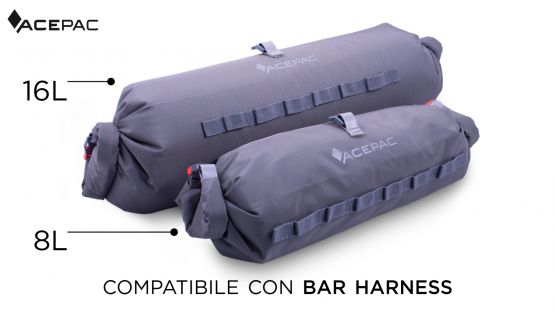ACEPAC Bar Drybag 16L - grigio